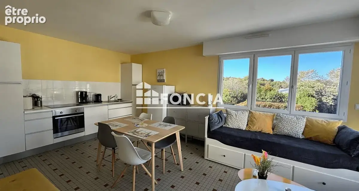 Cap Coz - A Vendre Appartement T2 lumineux en très bon état - A 50 m de la Plage - Place de Parking Privative - photo 3