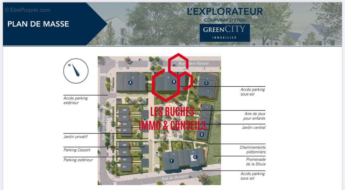 Appartement à COUPVRAY
