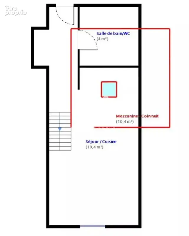 Exclusivite - villefranche-sur-mer - vieille-ville - studio avec mezzanine 34 m² - photo 8