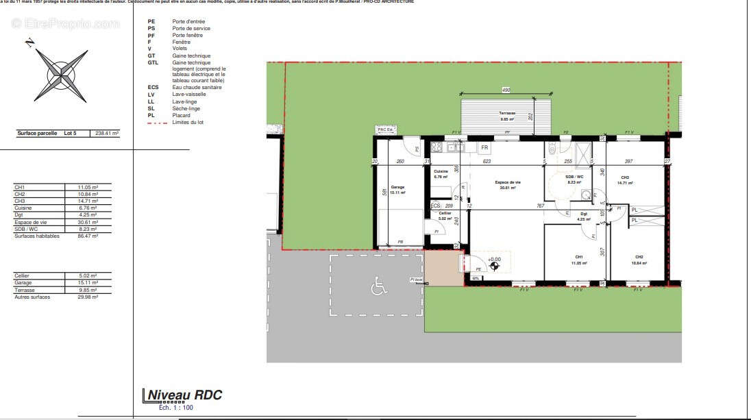 Maison à LAVERNOSE-LACASSE