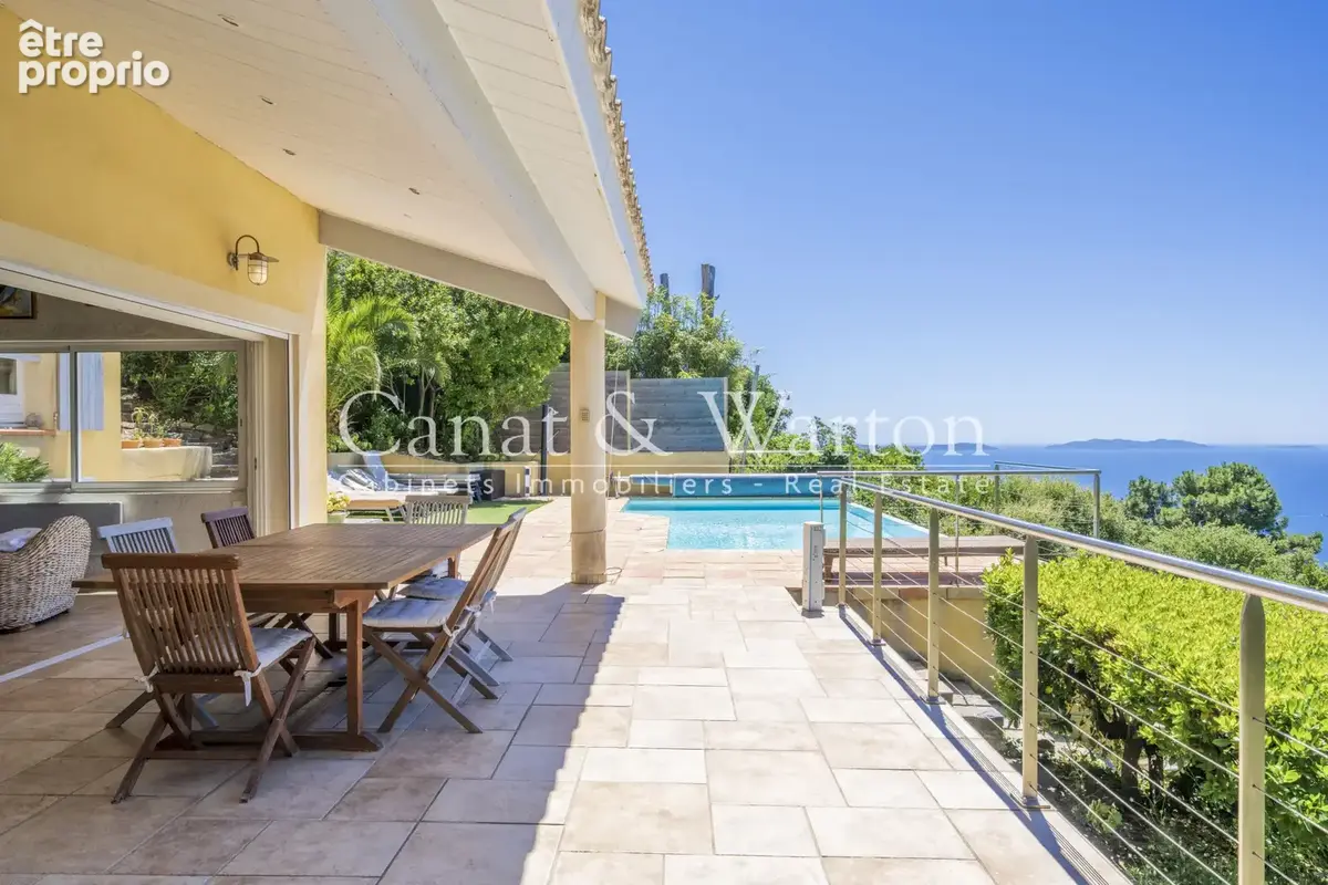 Rayol-candel: villa avec piscine offrant une vue mer exceptionnelle - photo 4