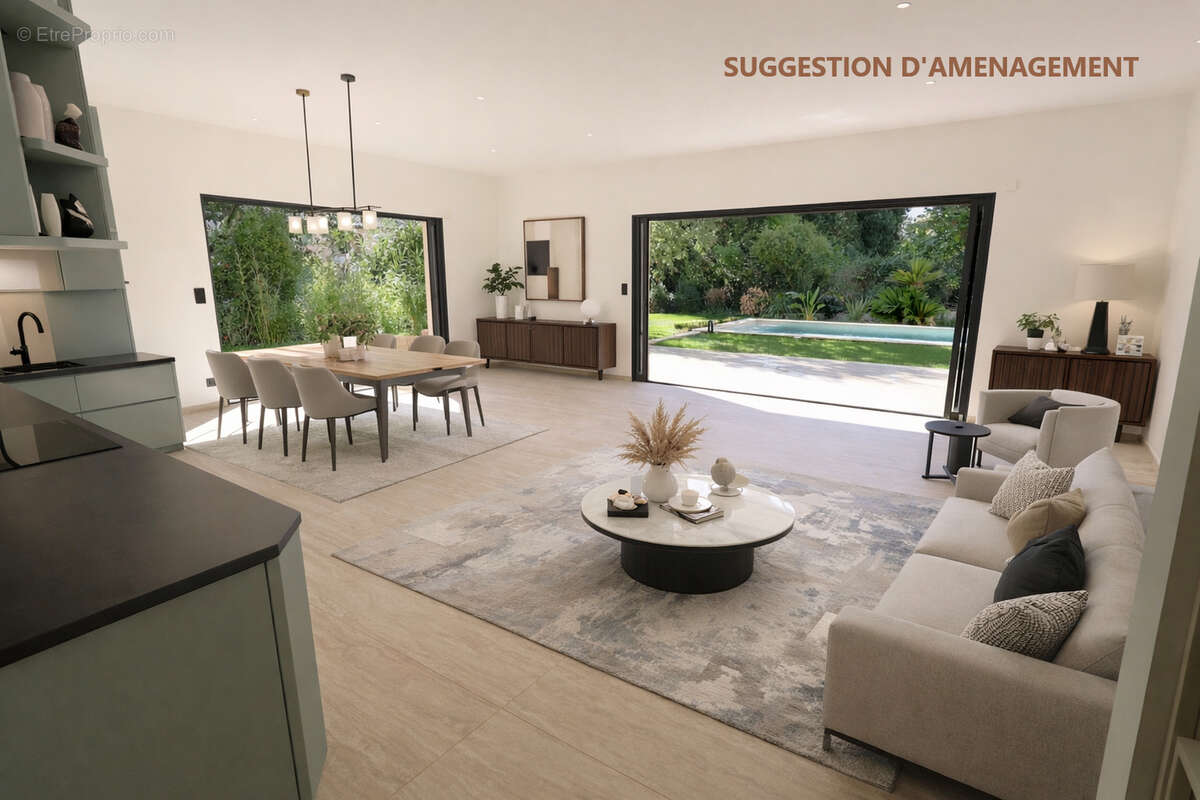 Villa de standing neuve 160 m² avec piscine à Mougins Frais de notaire réduits - photo 7