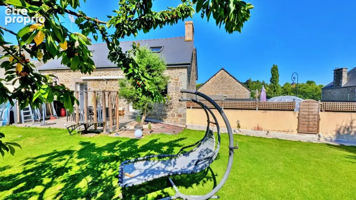 Maison rénovée en pierres 125 m2 à vendre, 6 pièces avec 4 voir 5 chambres, bourg SAINT GERMAIN EN COGLES (35) - photo 26