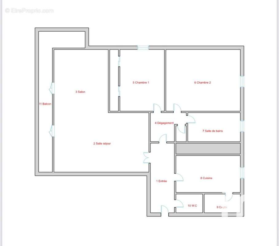 Photo 8 - Appartement à LE BOURGET