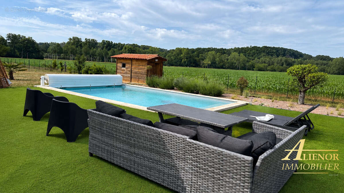 Charmante plein pied récent avec piscine et vue campagne - entre Brantome et Thiviers - photo 2