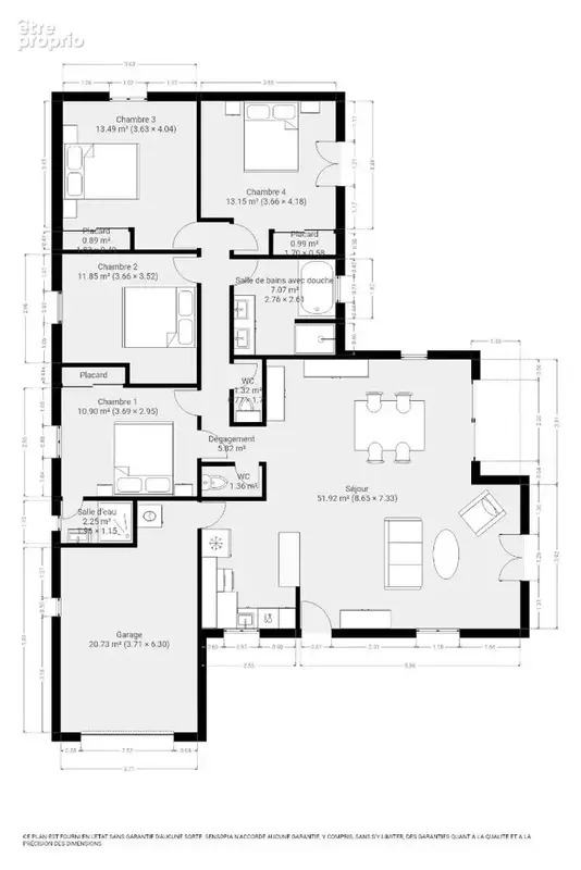 PROCHE COMMERCES - Maison de plain pied avec garage & jardin - photo 15