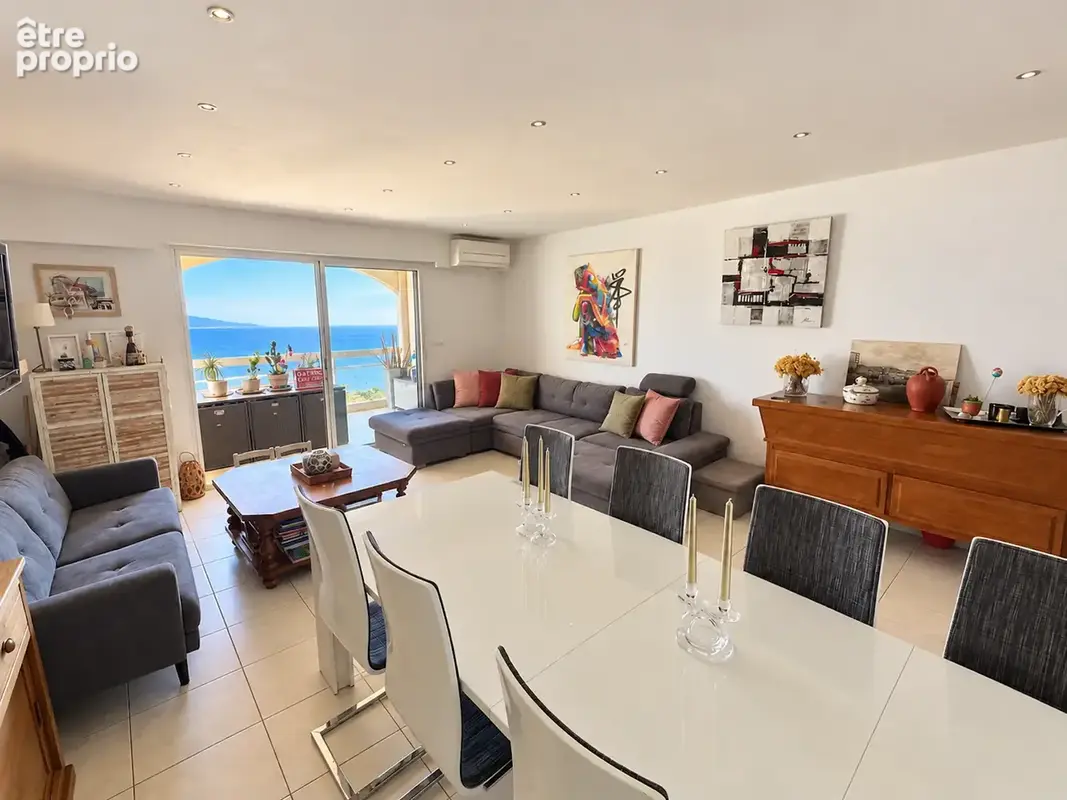 Exclusivité   ajaccio, route des sanguinaires f4 de 100 m2 traversant avec vue mer   terrasse   garage   dpe b - photo 5