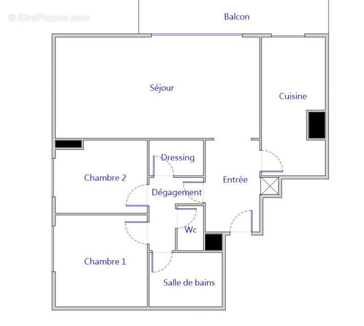 Appartement à COURBEVOIE