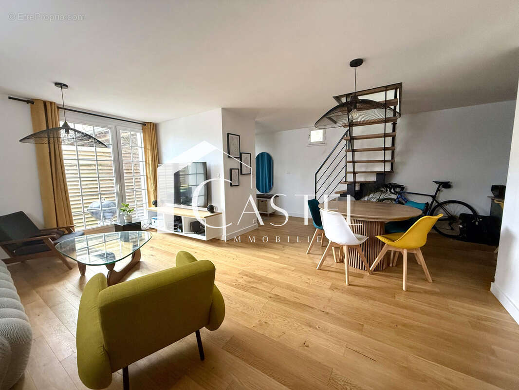 Orgeval, maison ancienne rénovée, 104 m2 - photo 3