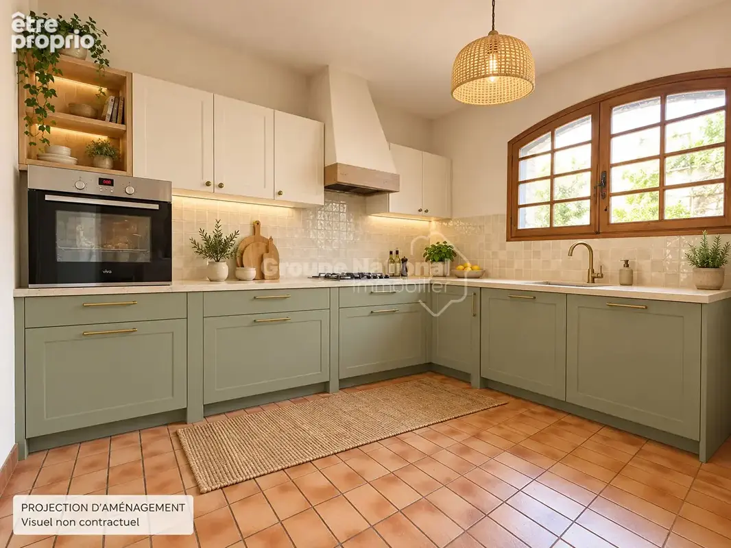 Maison de caractère de 136 m² - 3 chambres - Terrain de 1 862 m²  - Pélissanne - photo 7