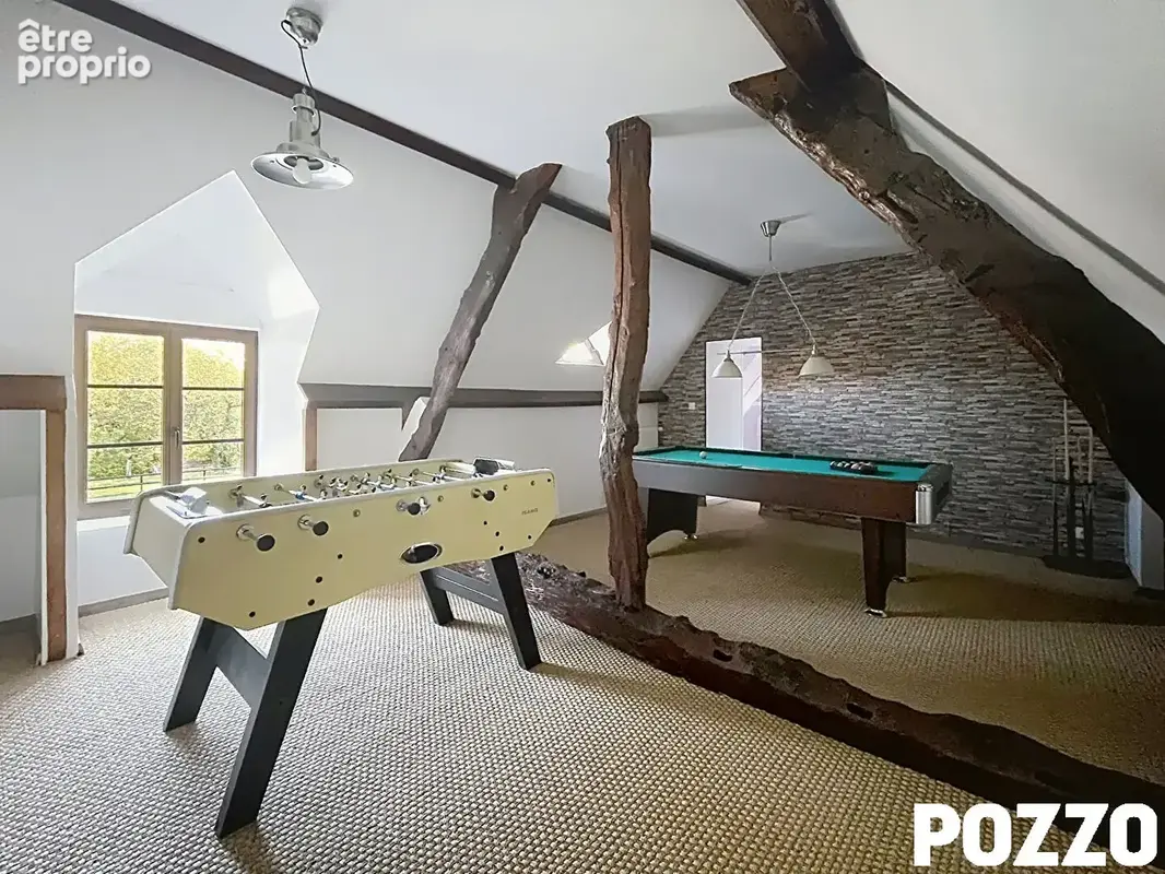 A vendre, maison en pierres de 8 pieces avec piscine chauffee à souleuvre en bocage (14350) - photo 13