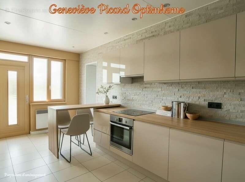 Maison centre-bourg de Guémené-sur-scorff avec jardin, 2 accès - photo 5