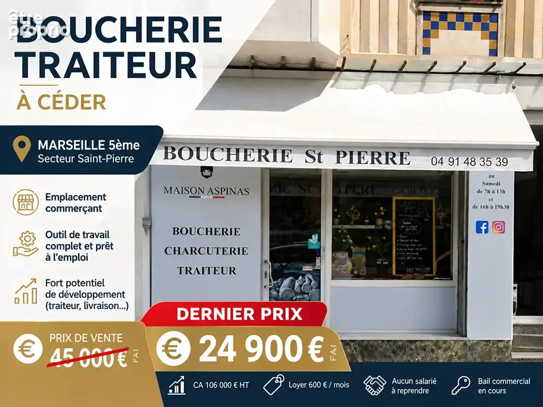 Commerce à MARSEILLE-5E