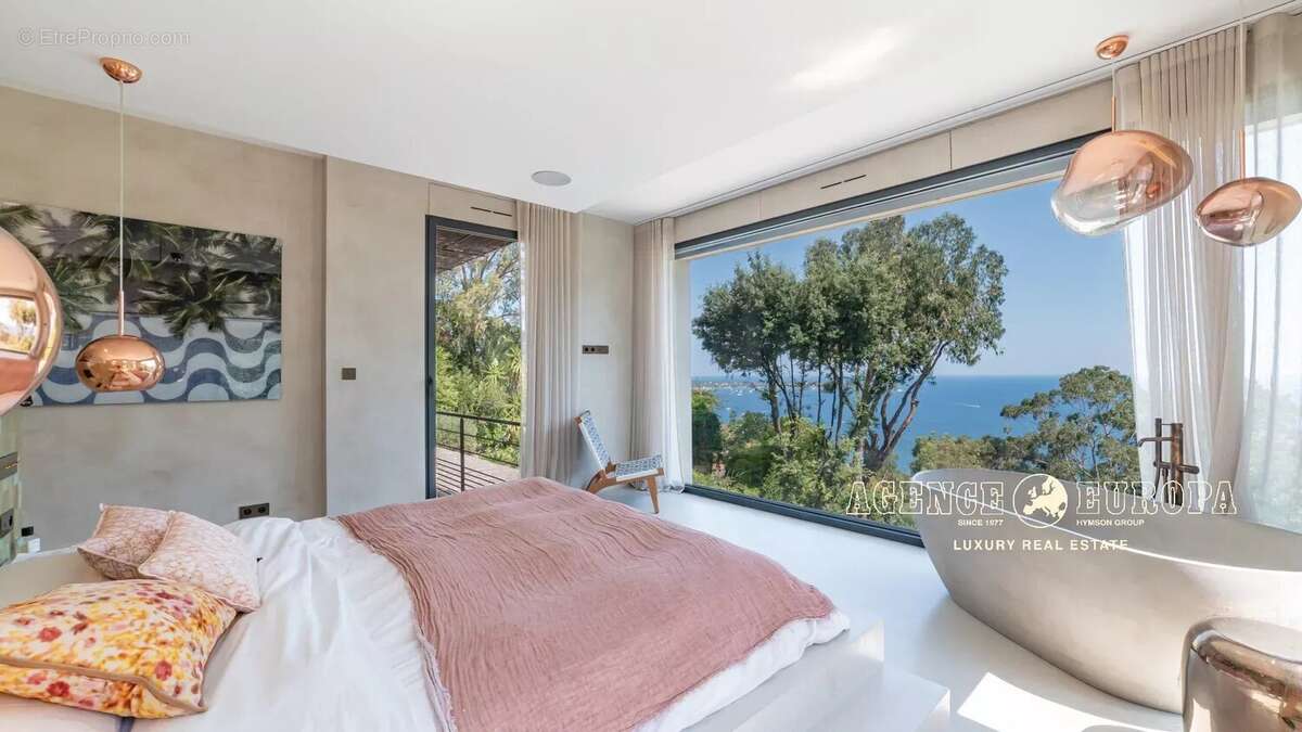 Super cannes - villa contemporaine - vue mer - photo 12