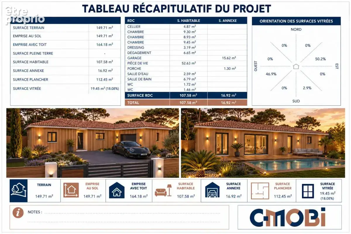 Terrain 550 m² à vendre à Merignac (33700) - photo 3