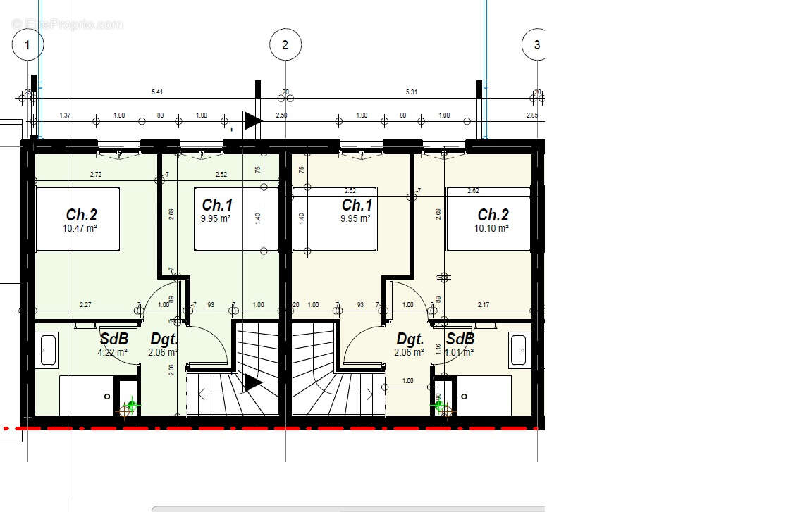 Appartement à CHALONS-EN-CHAMPAGNE