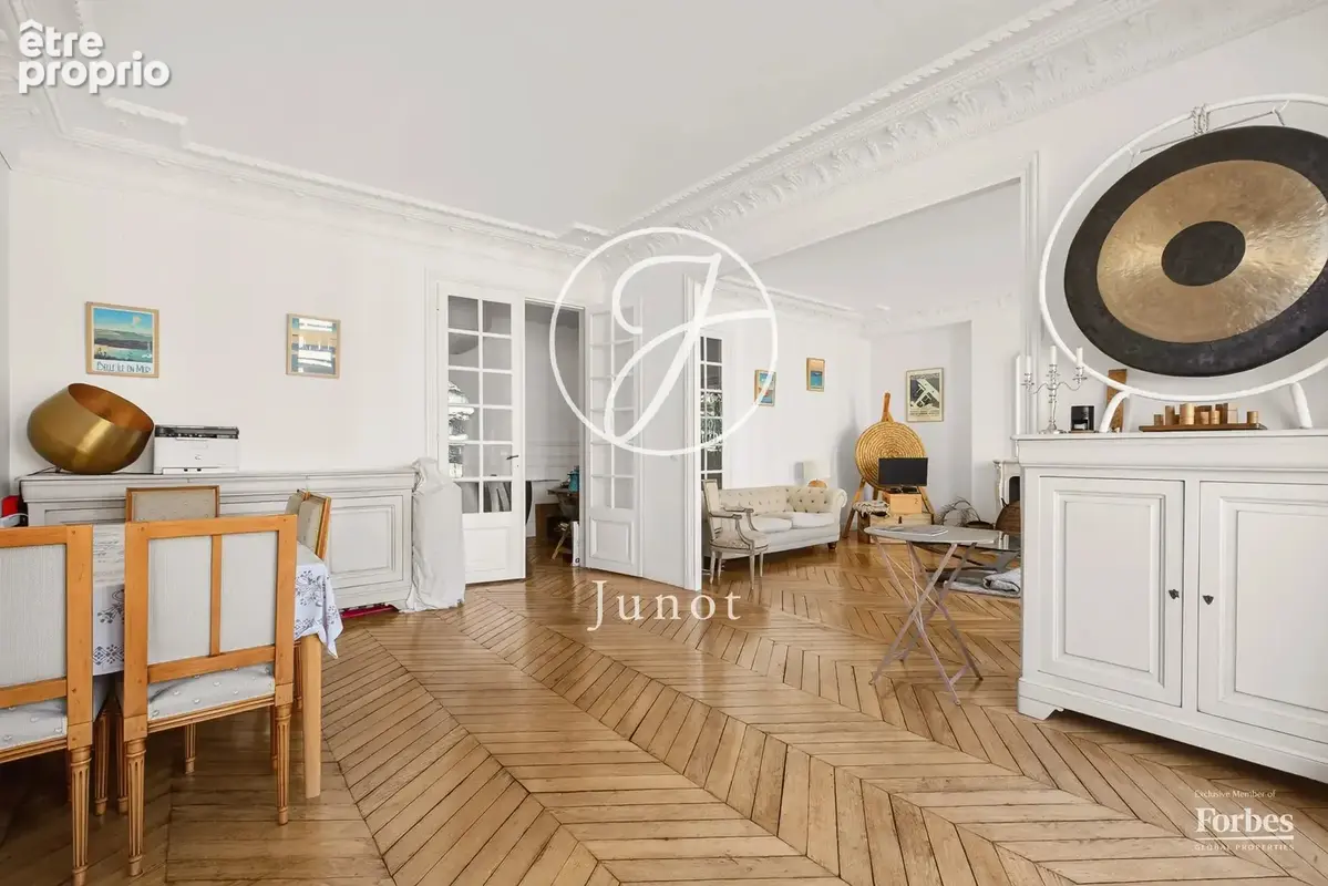 Paris 16e - HENRI MARTIN / FLANDRIN - Appartement familial et de réception - 6 pièces - 173,75m² Carrez - 4 chambres - Balcon fi - photo 9