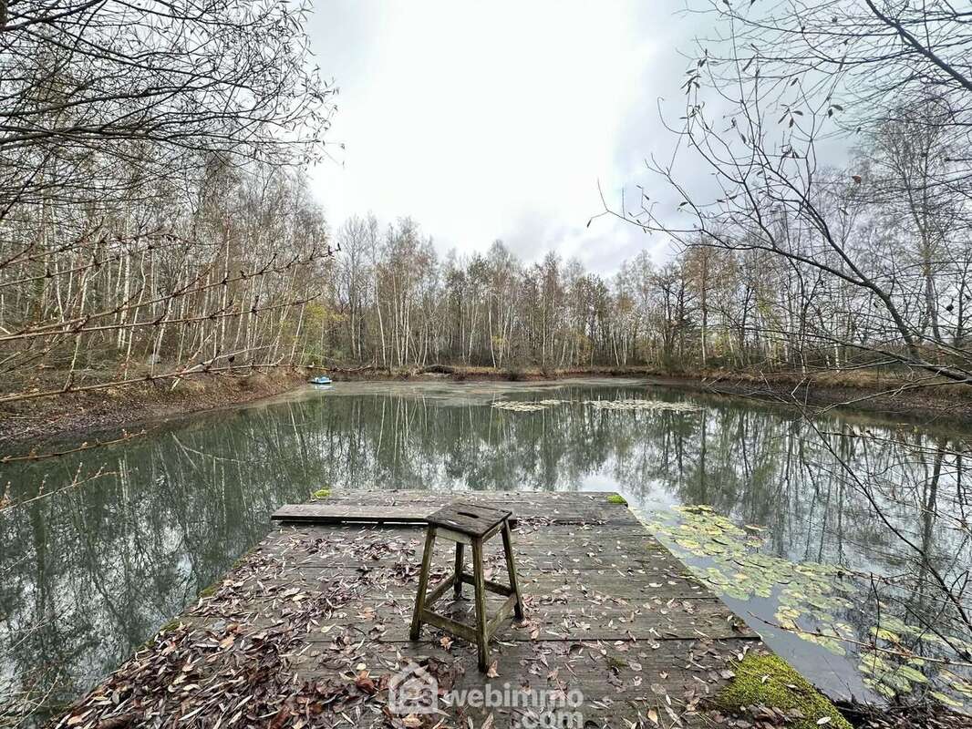 Ambiance nature garantie autour de cet étang charmant - Terrain à ETOUVELLES