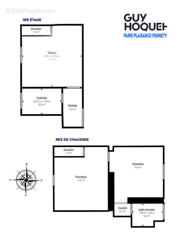 Appartement à PARIS-14E