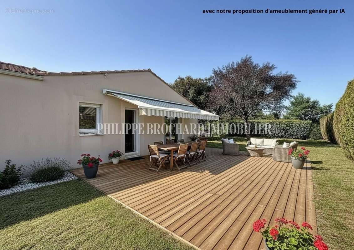 Maison 124 m² à Mareuil-Sur-Lay-Dissais  - photo 6