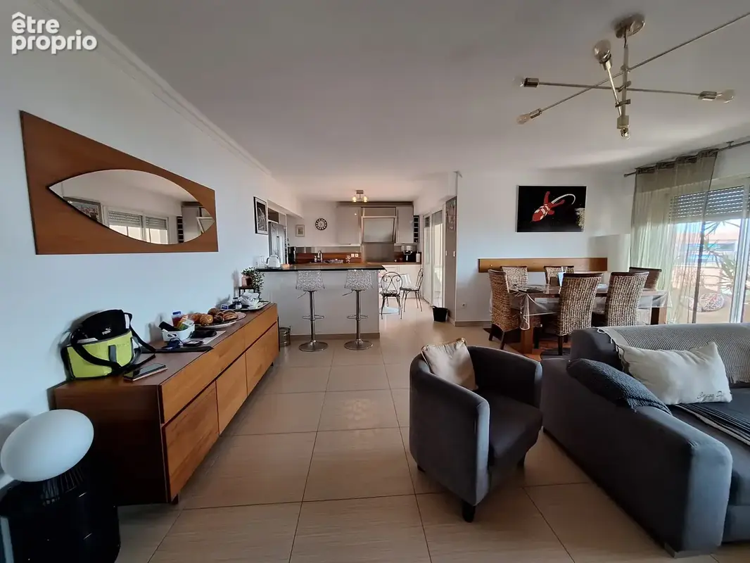 Appartement T4 de120m2 belle  vue mer parc Berthaud - photo 6