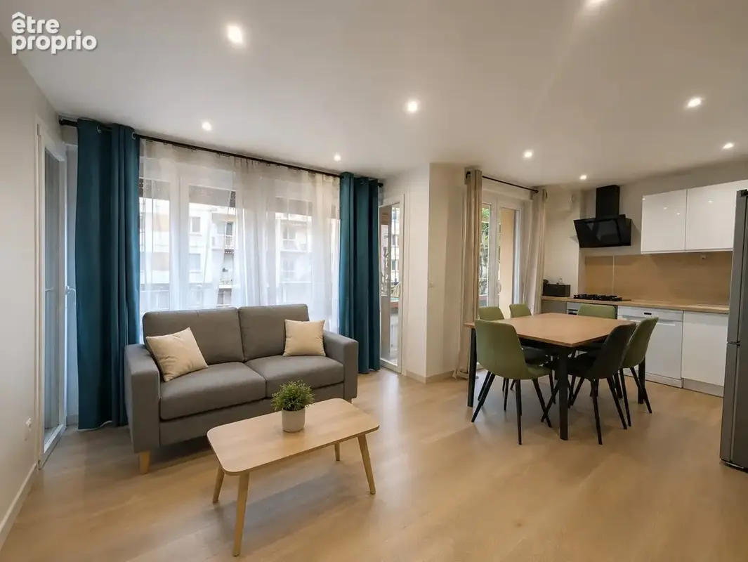 Appartement à vendre T3 bis AIX LES BAINS (73) 2 chambres, 1 bureau, parking et cave - photo 3