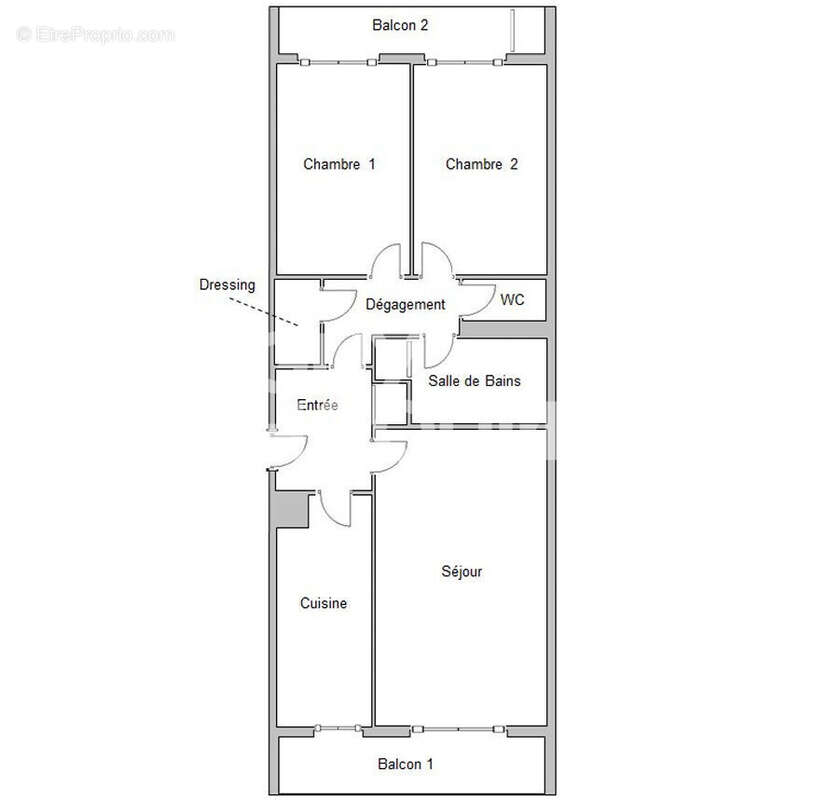 Appartement à PARIS-12E