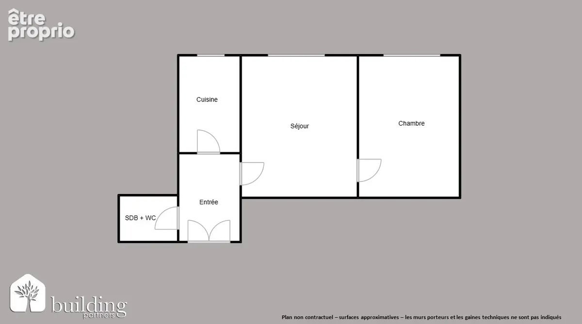 Mairie Levallois-Perret - Appartement 2 pièces 30,01 m² - photo 2