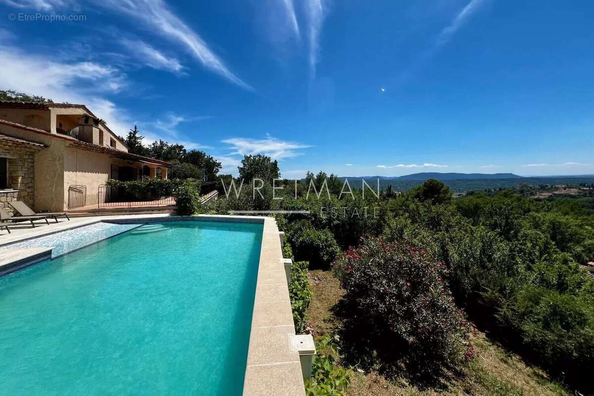 Villa de qualité avec vue panoramique et piscine - tourrettes - photo 2