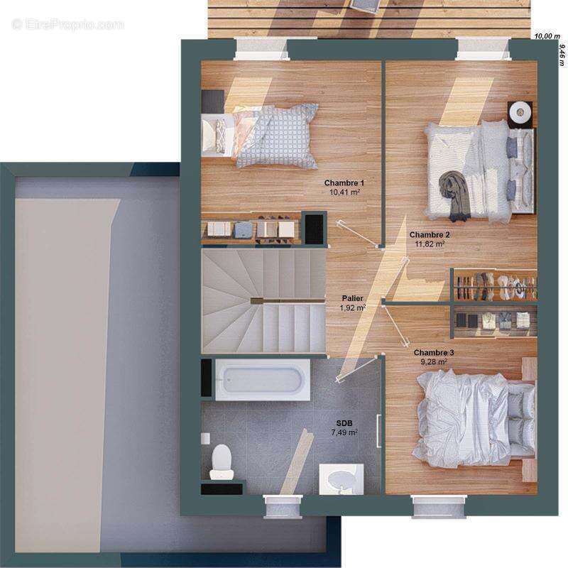 Maison 5 pièces 84 m2 - photo 4