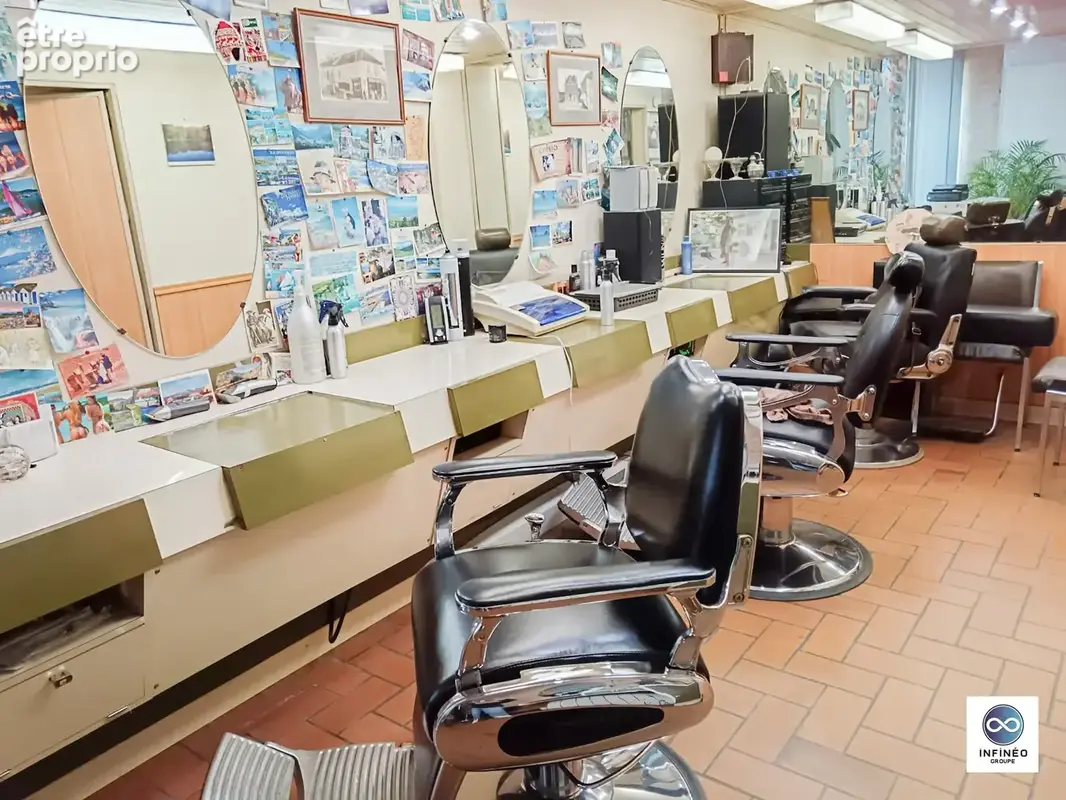 Salon de coiffure homme   Centre-ville Draveil   Petit loyer   Fort potentiel - photo 2