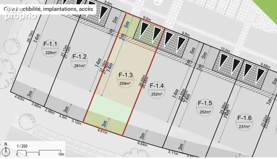 Terrain de 259m2 dans quartier éco responsable à Granville - photo 5