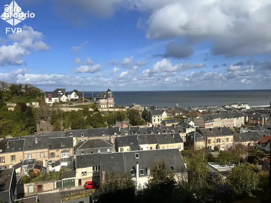 Maison avec vue mer panoramique sur Fécamp et la mer - Environnement calme, garage et stationnement - photo 10