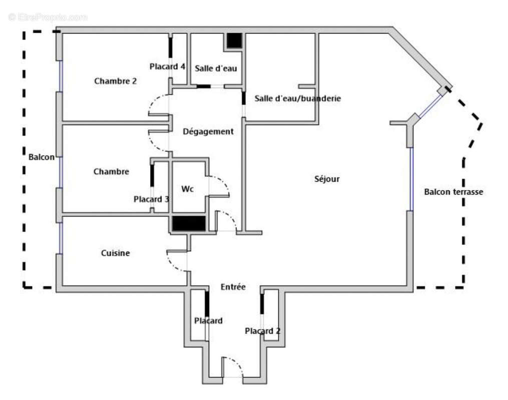 Appartement à COURBEVOIE