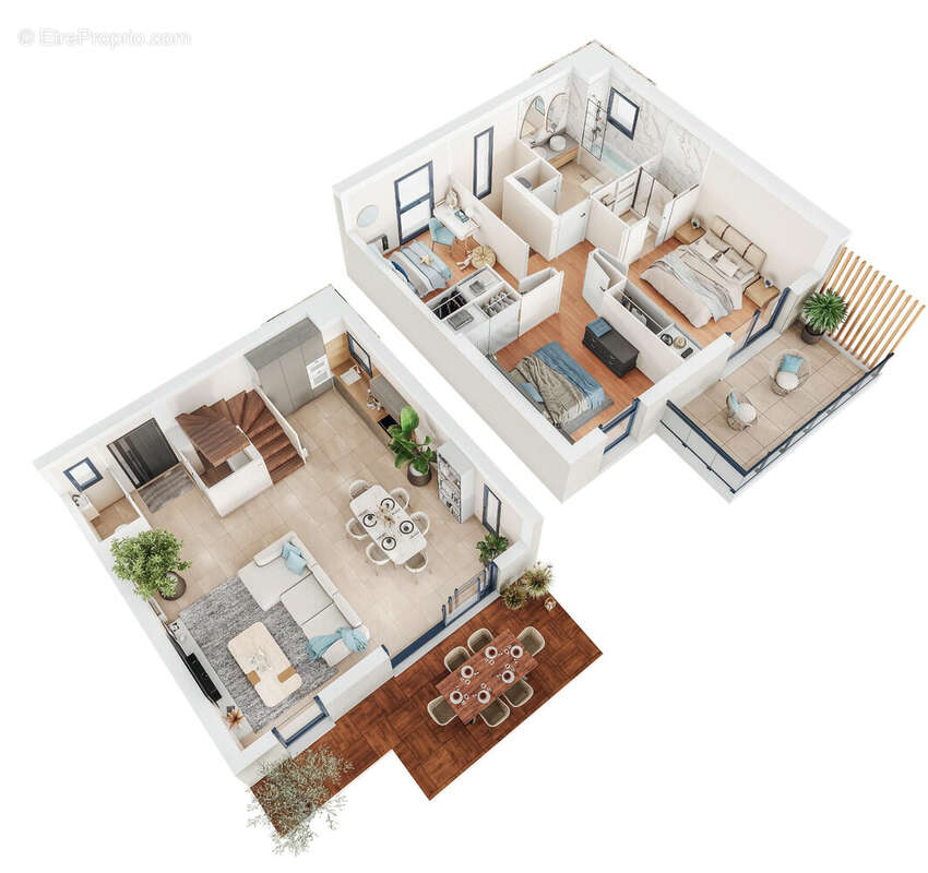 Cagnes-sur-Mer  Villas neuves avec piscine privée - photo 5