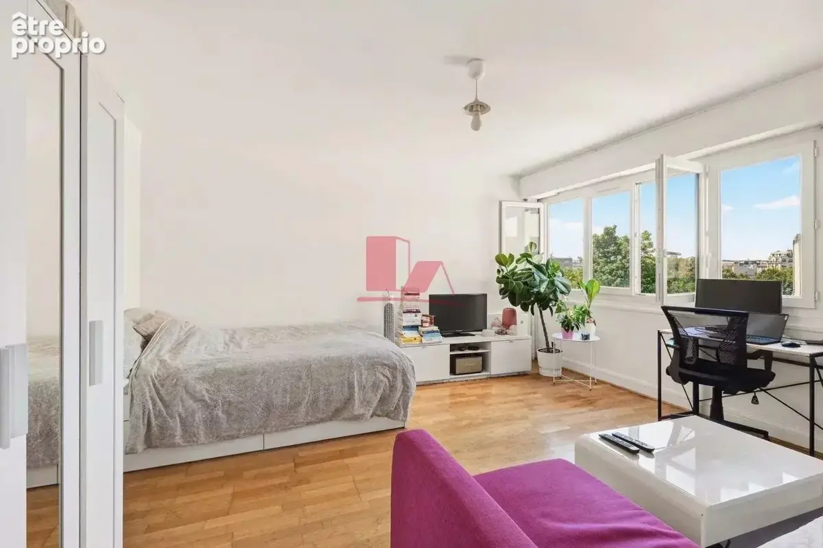 Vanves metro - studio de 34 m² - cave - parking - photo 3