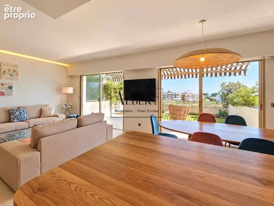 Cannes – croix des gardes – élégant 3 pièces avec terrasse et jardin - photo 2