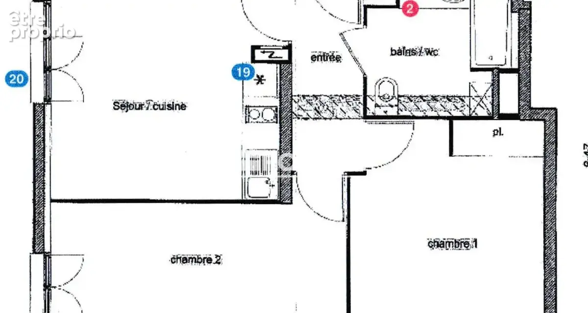 FRANCONVILLE- F2 en rez de jardin - photo 10