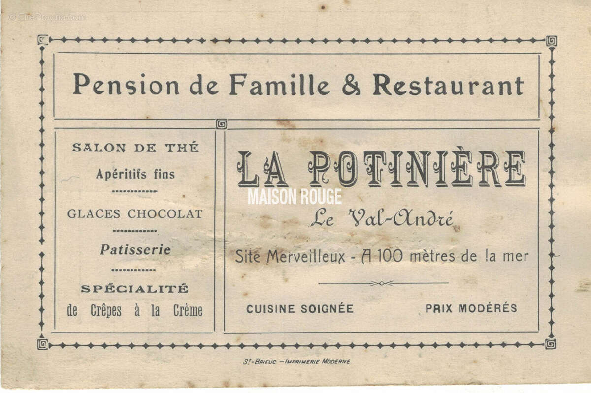 Maison à PLENEUF-VAL-ANDRE