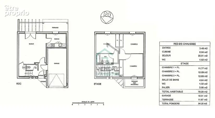 Villa t4 galgon 80 m² - garage / jardin - photo 7