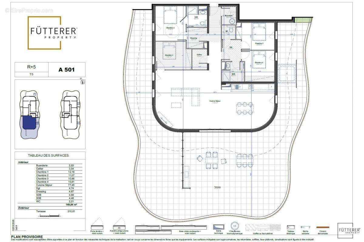 Magnifique appartement t5 avec grande terrasse et garages x2 - photo 2