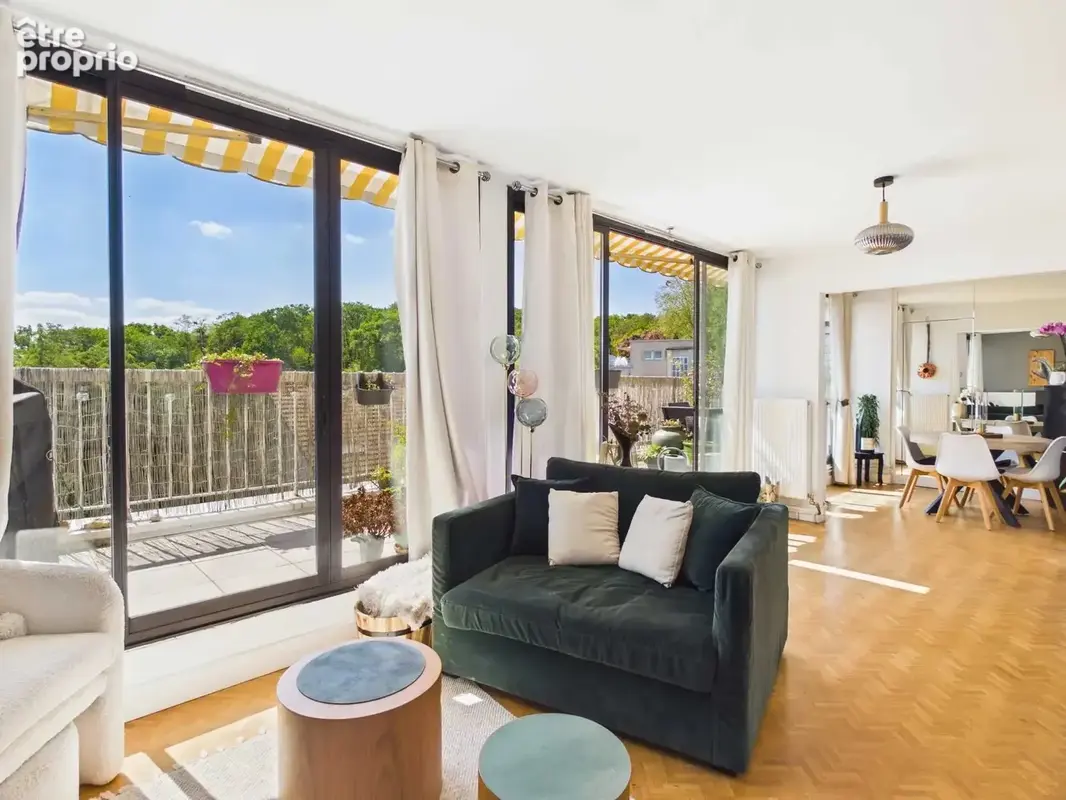 Chatenay malabry - allee de la chataigneraie - coup de coeur pour ce 3 pieces dernier etage avec terrasse - photo 5