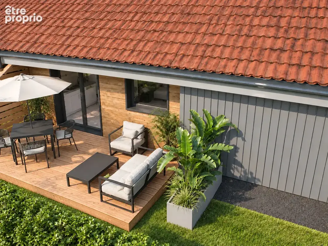 Maison neuve, mitoyenne - GILLEY - photo 2