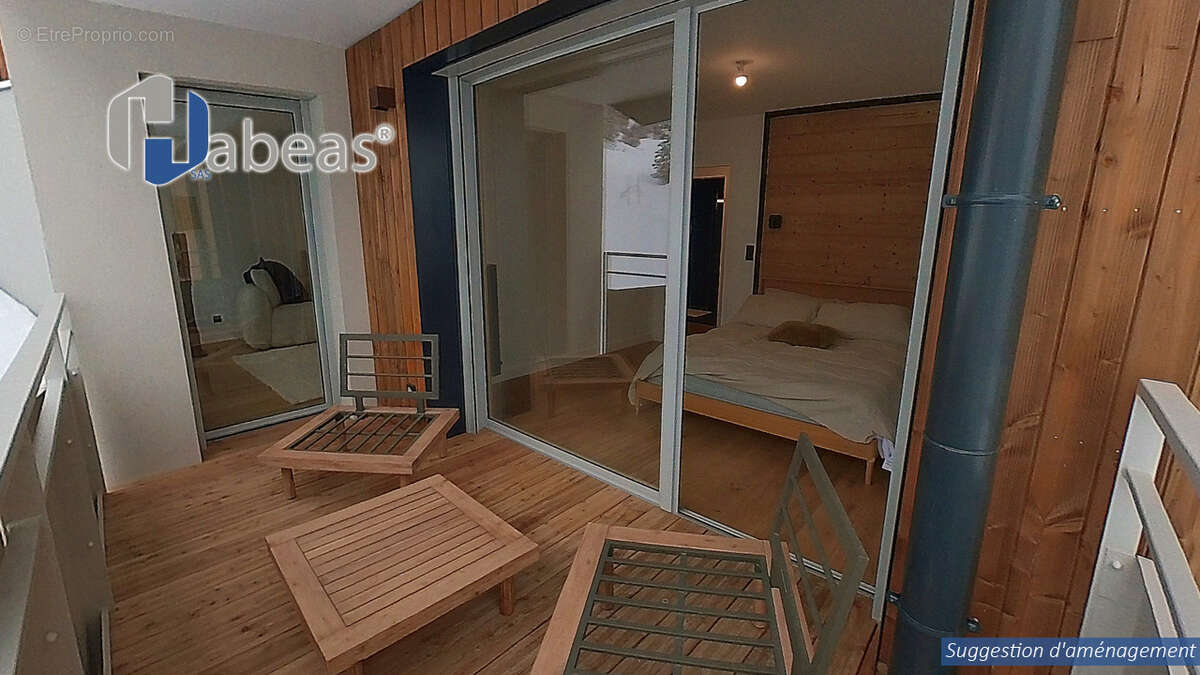 T2 avec 1 chambre et un Balcon de 16.31m², Un Casier à Ski, et un cellier - photo 19