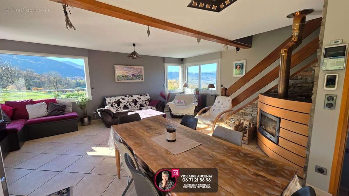 Montagnole maison 138 m2 et atelier annexe - photo 2