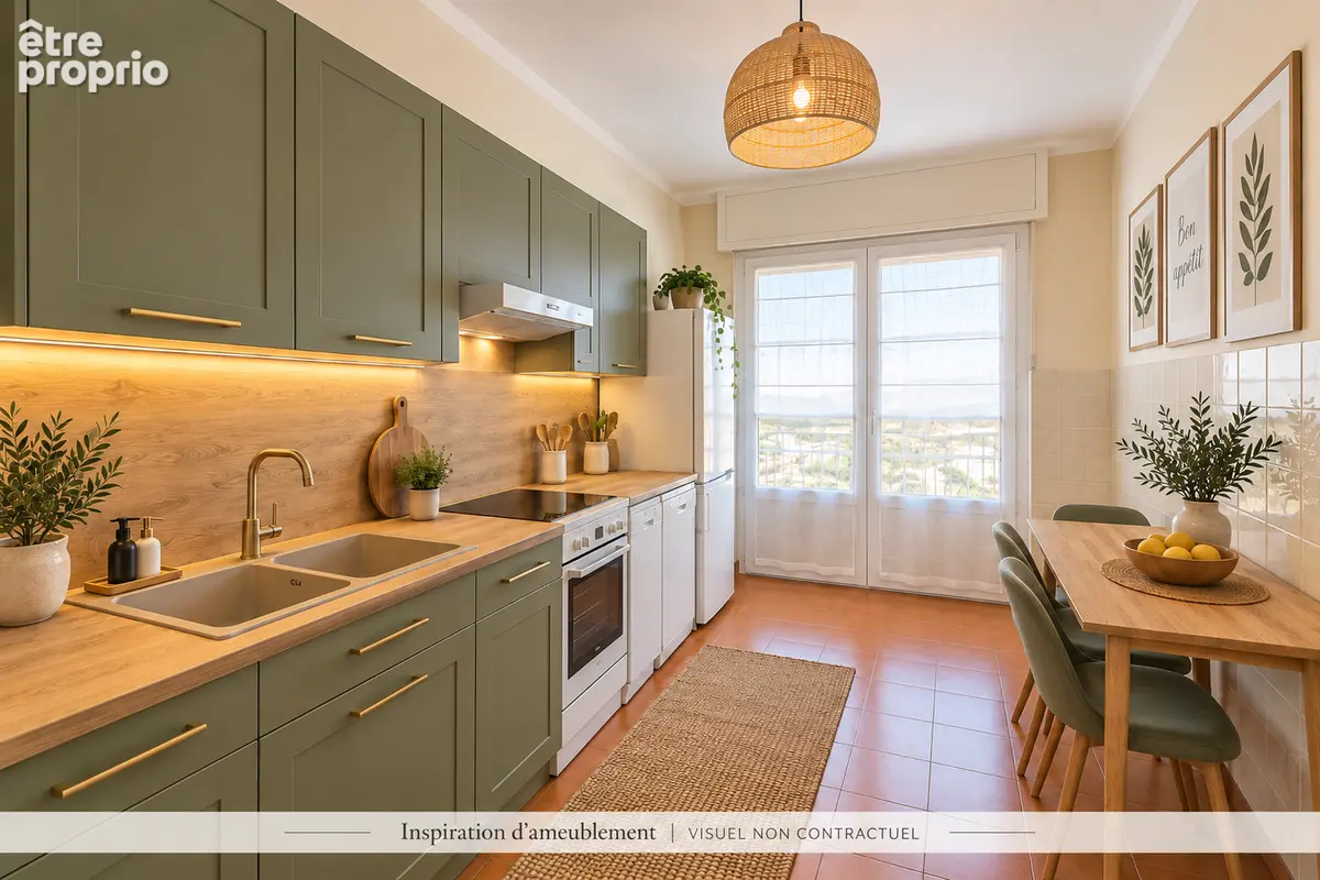 BASTIA - 81m² - Terrasses vue mer- place de parking. - photo 6