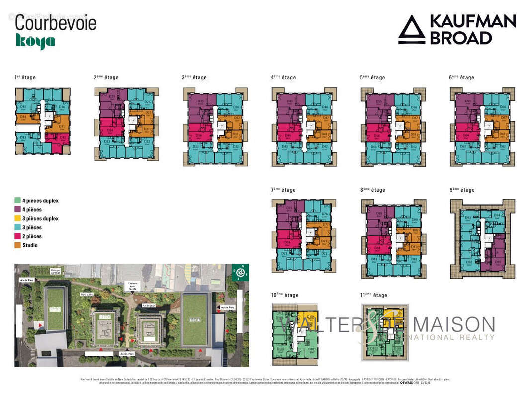 Appartement à COURBEVOIE