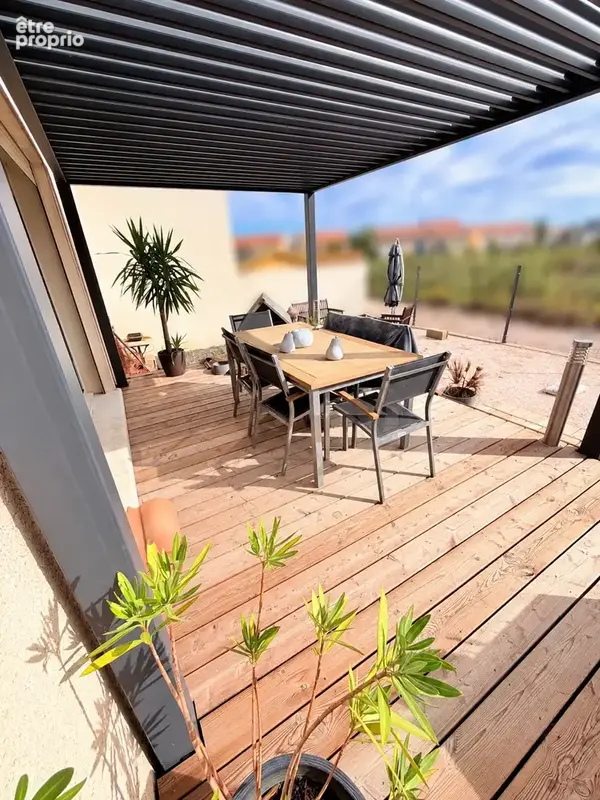 Villa contemporaine, 2 chambres, garage et terrasse avec pergola bioclimatique - photo 11