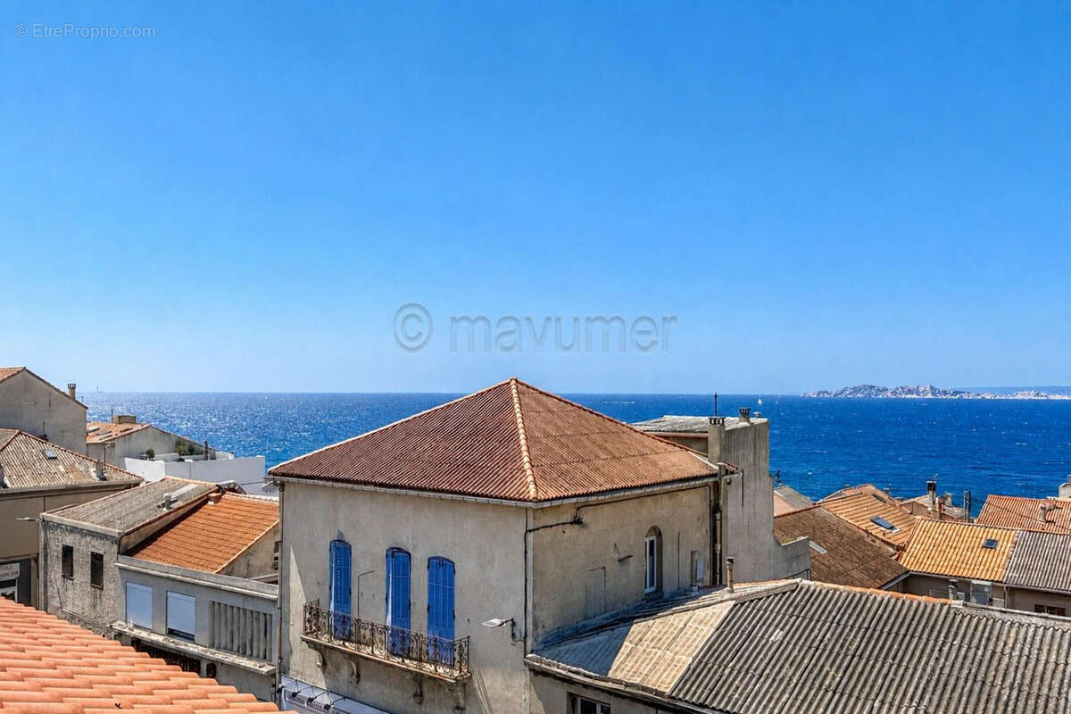 Duplex - 150m²- dernier étage - vue mer et collines - Madrague Montredon 13008 Marseille n°1