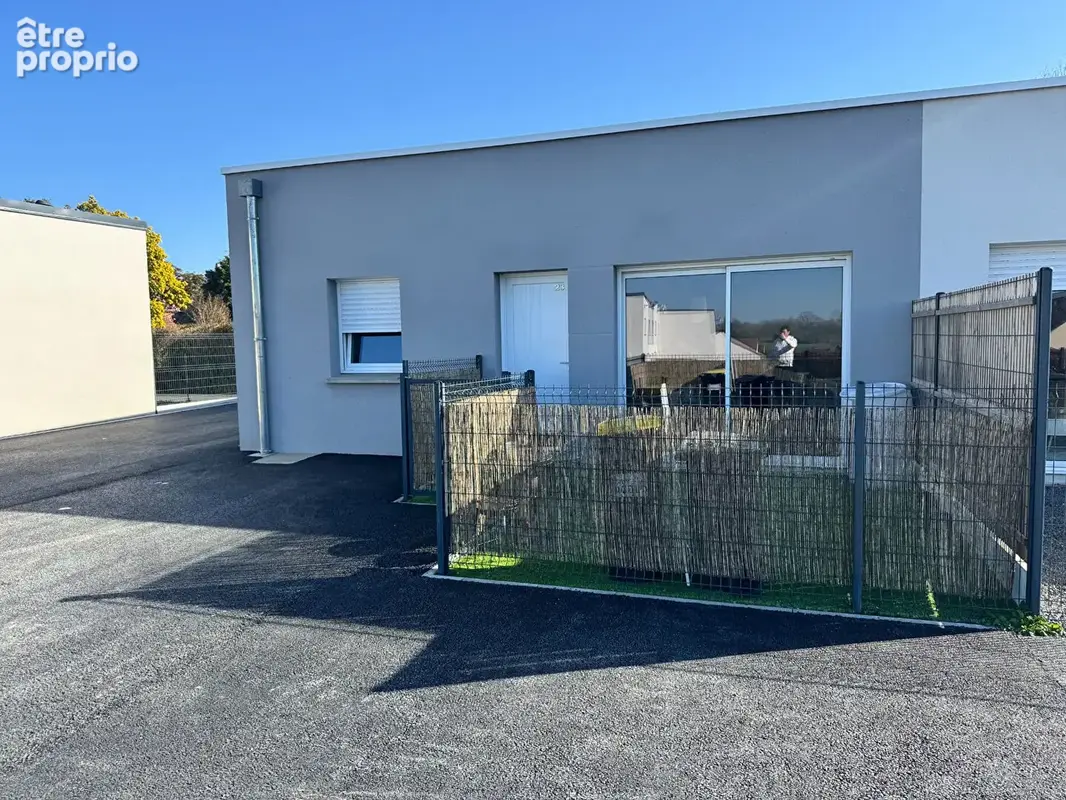 Maison neuve PMR de plain-pied, mitoyenne, avec jardinet à vendre loué 500 - photo 4